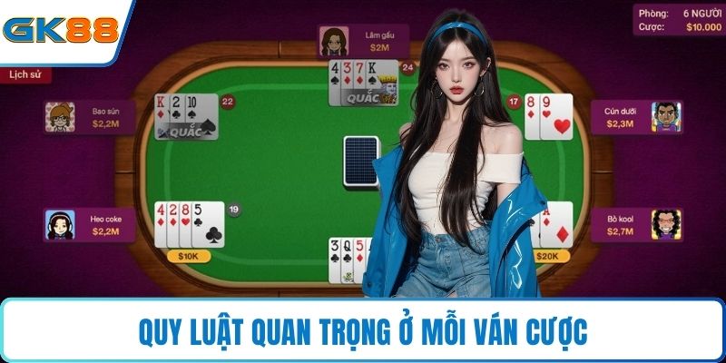Quy luật quan trọng ở mỗi ván cược